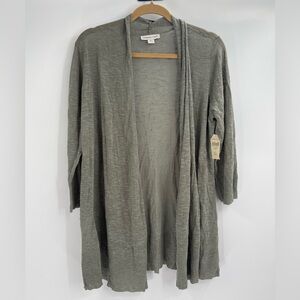 Coldwater creek boho lag and look long sleeve cardigan size large 14-16 Nwt